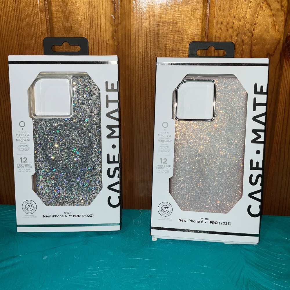 2 Glitter Case Mate Phone Cases